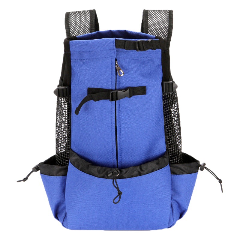 Pet Bag, Portable Backpack, Dog Open-Head Backpack, Ventilated, Breathable, Washable Bicycle Outdoor Pet Supplies