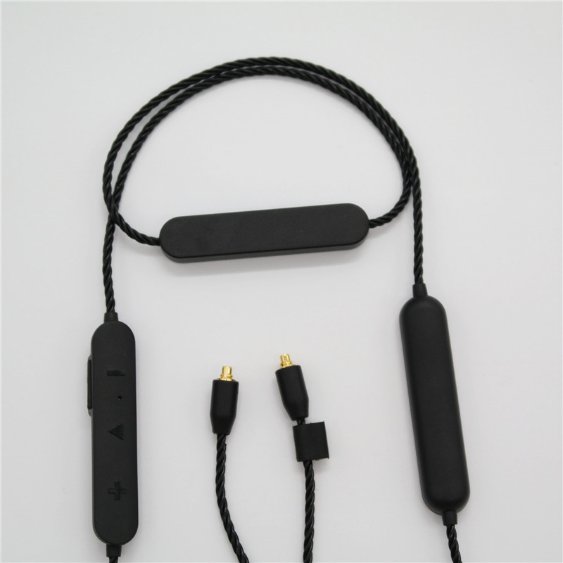 MMCX双电池蓝牙耳机音频线舒尔SE535SE846SE215UE900用