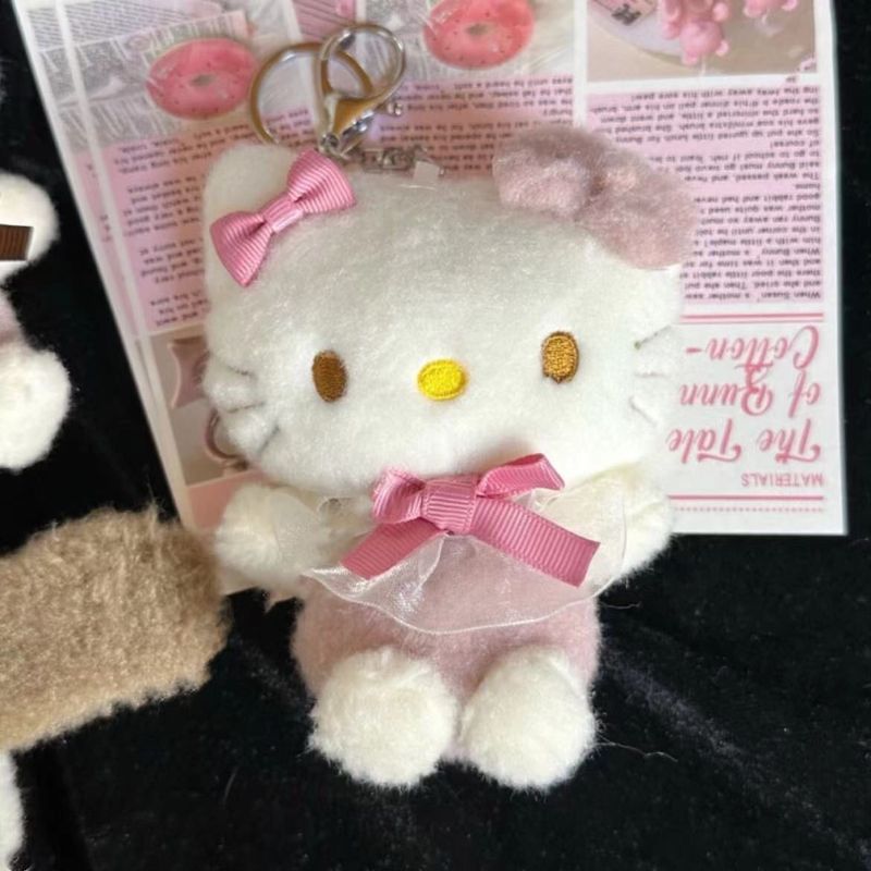 起爆天使KTぬいぐるみストラップかわいいハローキティキーホルダー四寸人形プレゼント|undefined