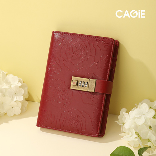 Creative Password Notebook for Girls' Hearts, Locked Diary Notebook, High-Quality Notebooks, Journal, Gift Box Set, Cross-Border