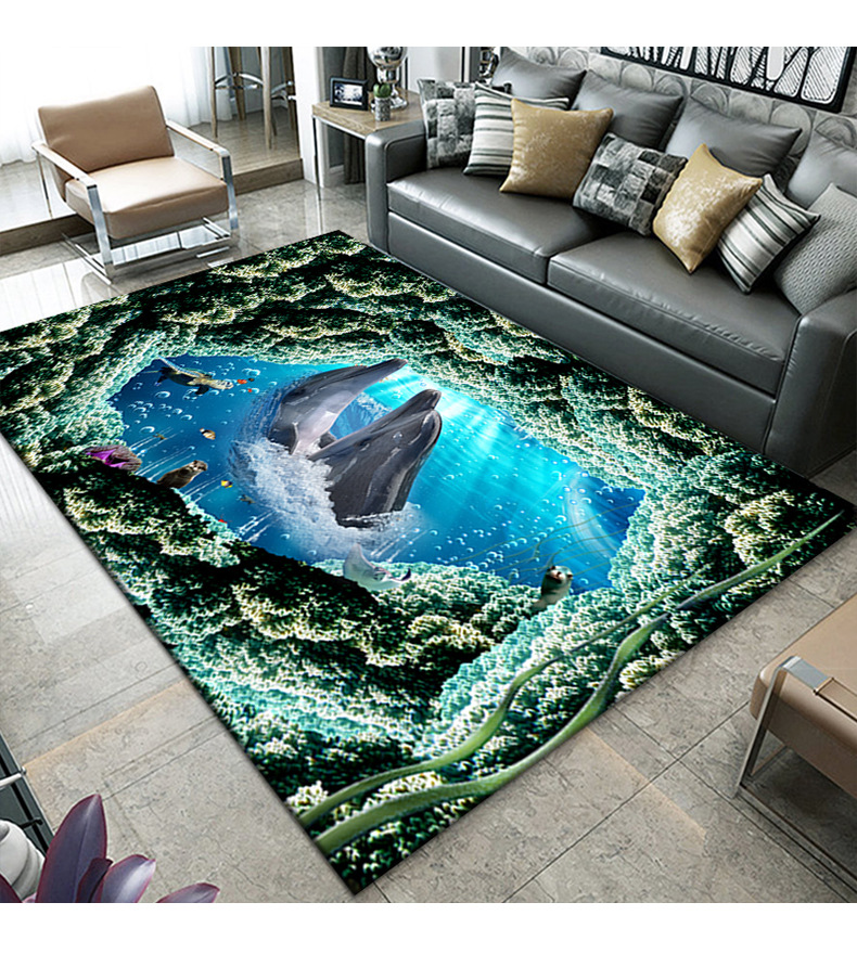 海洋地毯,视觉地毯,客厅地毯,卧室地毯,满铺地毯