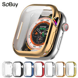 适用apple watch X 10代全包保护壳TPU苹果手表表套iWatch表壳8/7