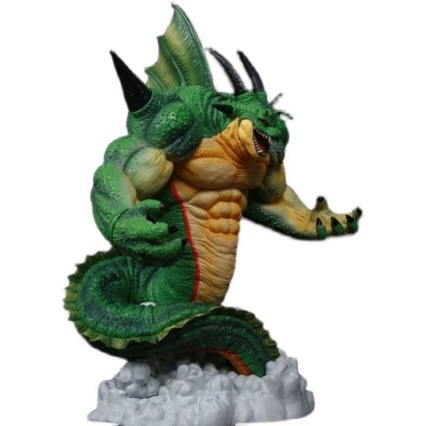 Anime super Saiyan super gran dragón polenga escenas de estatuas de dragón modelo de caja hecha a mano