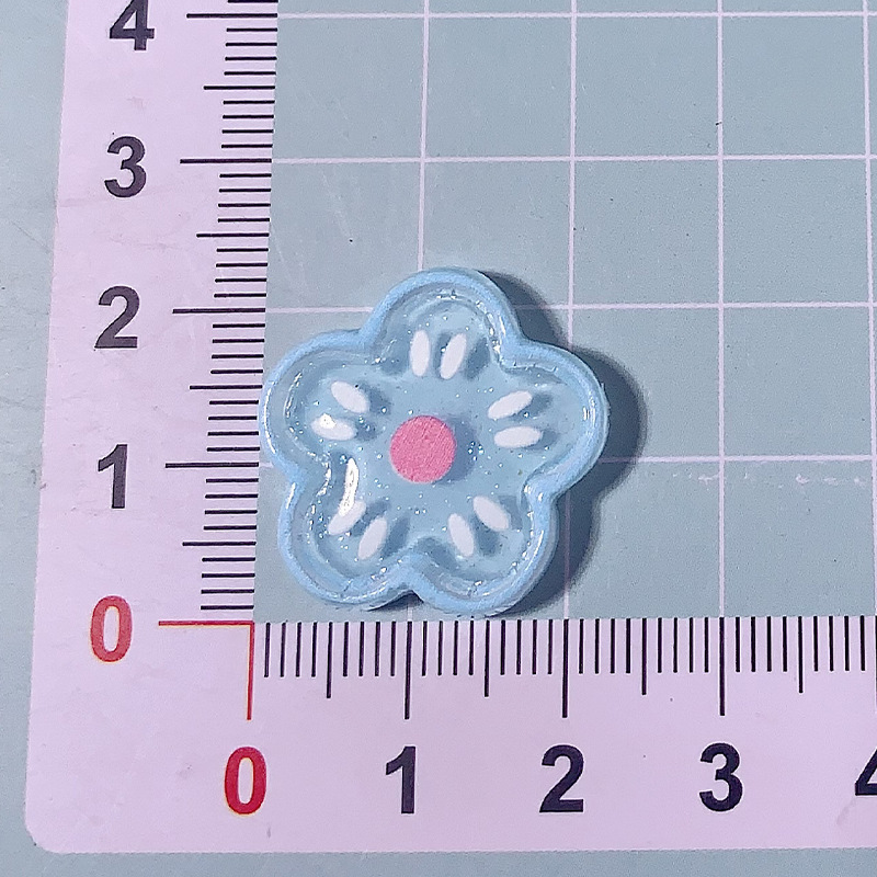 Nuevo sistema de color macarón flores transparentes accesorios de resina diy accesorios para el cabello parches de caso de teléfono móvil clipes de cabello material de hebilla de zapatos