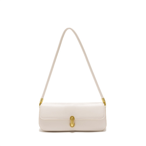 Wholesale Fashion Women's Handbags 2024 Spring New French Underarm Baguette Bag, Versatile Trendy Shoulder and Handheld Commuter Bag