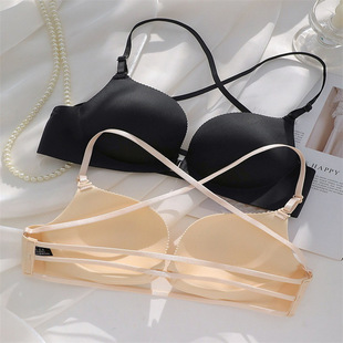 Front Buckle Back Underwear Women's Gathering Small Chest Thin Thick Optional Large Chest Small Chest Traceless Upper Collocable Auxilum Bra