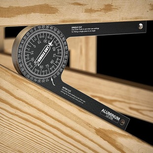 Woodworking horizontal angle gauge 360 degree Protractor angle ruler Saw table tool Miter Saw Protractor