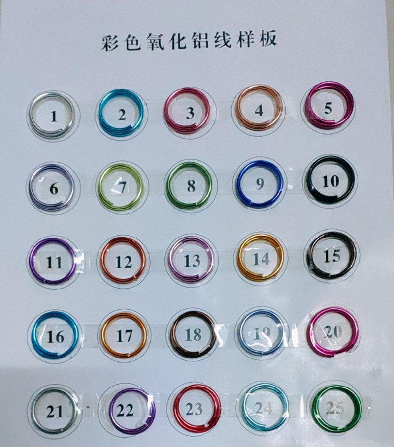 铝线色卡