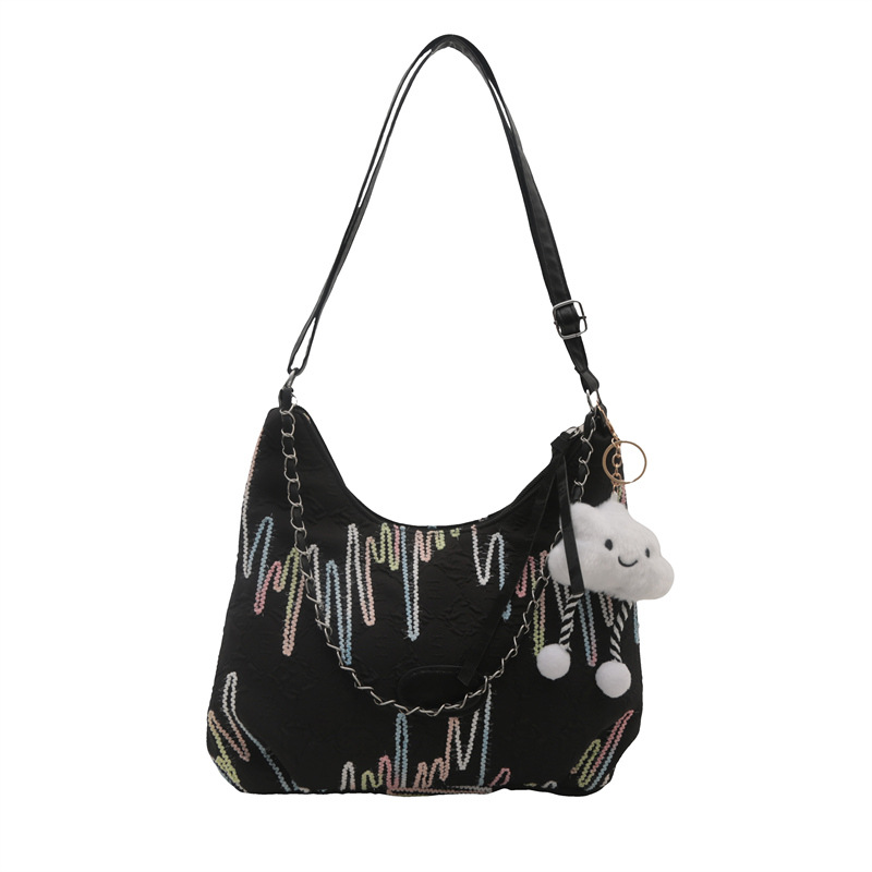 Bolso coreano para mujeres de gran capacidad 2024 nuevo bolso de tela de mochila de verano casual, bolsa de moda para viajar, bolso de hombro