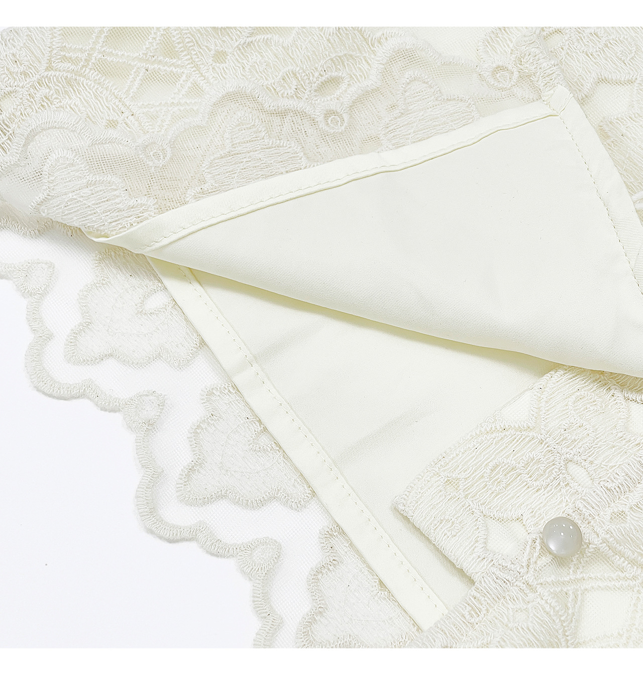 Bộ áo cardigan ren phối chân váy chữ A hai mảnh phong cách Pháp — màu mơ chi tiết 22