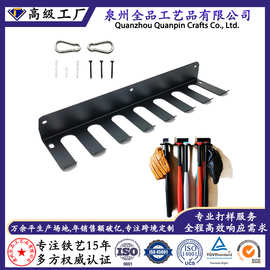 跨境创意金属球棒收纳架简约球棍支架棒球支架壁挂式棒球展示架