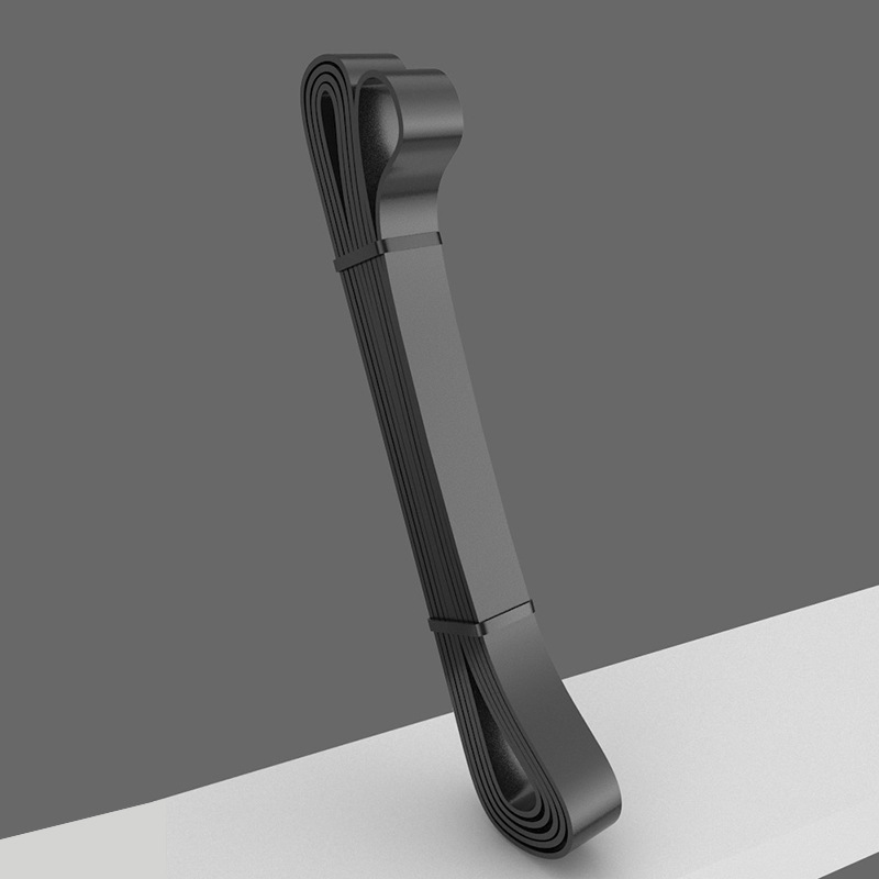 Elastic Band fitness hombres pecho músculo TPE resistencia estiramiento entrenamiento pista y campo cuerda pull-up auxiliar banda de refuerzo