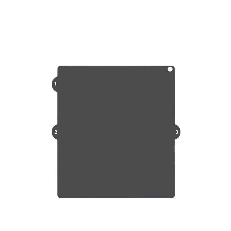 Traceless matte anti-peep inner screen (bare film