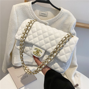 Cross-Border Bags New Women's Bags Wholesale 2025 European and American Fashion Single Shoulder Crossbody Bag Versatile Quilted Chain Bag