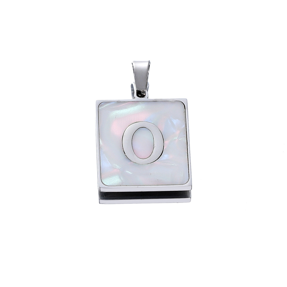 4g Weight Pendant Jewelry Making Type DIY Jewelry Accessories Classification 304 Stainless Steel Material Letter Pattern Plating Design Casual, Sports Style 304 Stainless Steel Letter Pendant 14