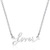 Necklace stainless steel, fashionable chain for key bag , accessory, European style