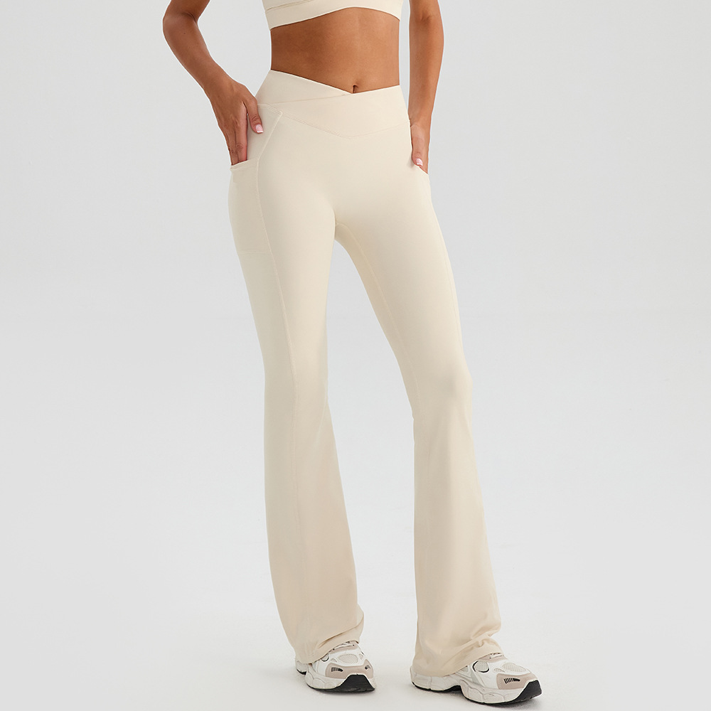 Europa y los Estados Unidos V cintura de pantalones de mujer panty de altavoz de la ropa de ejercicios pantalones de vestir pantalones de vestir pantalones