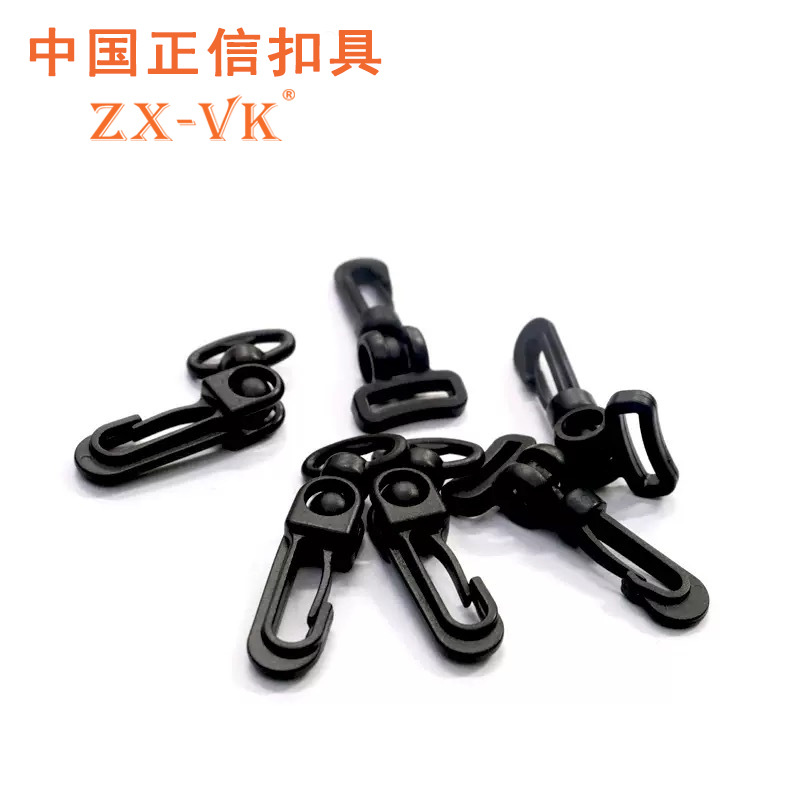 Accesorios para equipaje en stock: ganchos giratorios de plástico, ganchos giratorios, ganchos para bolsos, etiquetas para perros, pequeños ganchos de ajuste para correas de hombro.