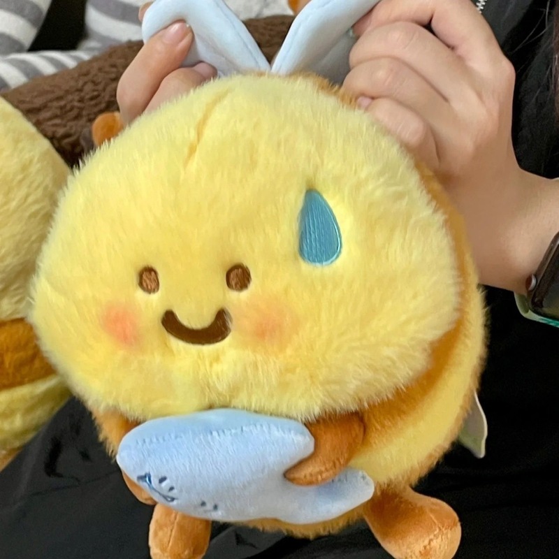 菜Beeミツバチ人形サメBeeクリエイティブぬいぐるみかわいい醜い人形人形人形人形学生カップルプレゼント|undefined