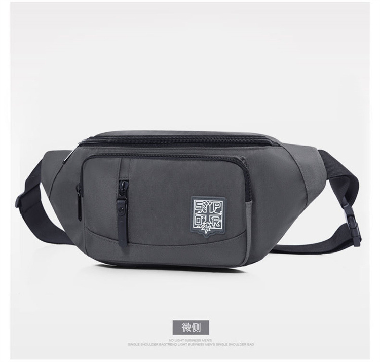 Korean-style chest bags, men's crossbody bags, sport single-shoulder bags, waterproof men's small backpacks, casual men's bags, summer waist bags trend undefined