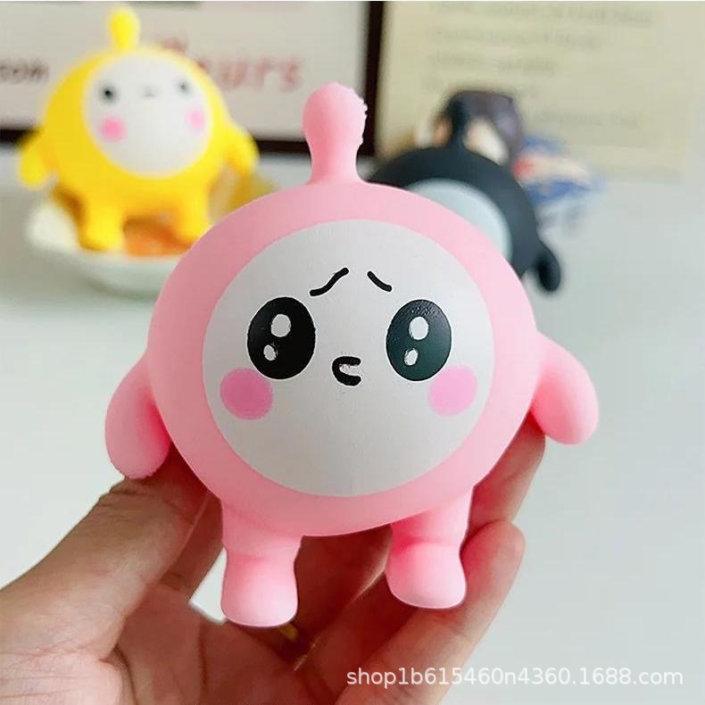 Creative Egg Party Pinch Music Netizens Decompression Slow Rebound Large Decompression Tool Cute Decompression Pinch Toys