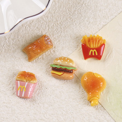樹脂食品玩具アクセサリー収納ボックス DIY クリーム接着剤携帯電話ケース装飾材料子供のヘアアクセサリー手作りアクセサリー