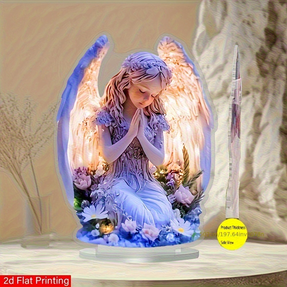 2D平面雕像桌面装饰家居办公室教堂婚礼优雅装饰感恩节礼物