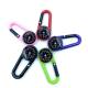 Multi-functional gift outdoor plastic mountaineering buckle compass compass fast hanging key chain compass north needle