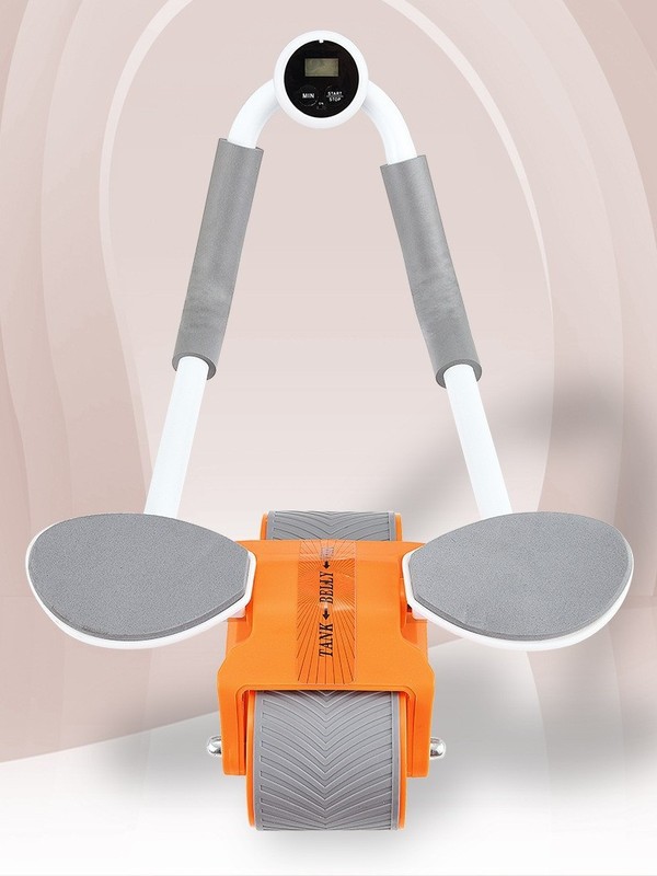 クロスボーダー腹筋ホイール、ダブルエルボサポート腹筋ホイール、ダブルローラー腹筋トレーニング器具、フィットネス機器、スポーツ、男性と女性のドロップシッピング|undefined