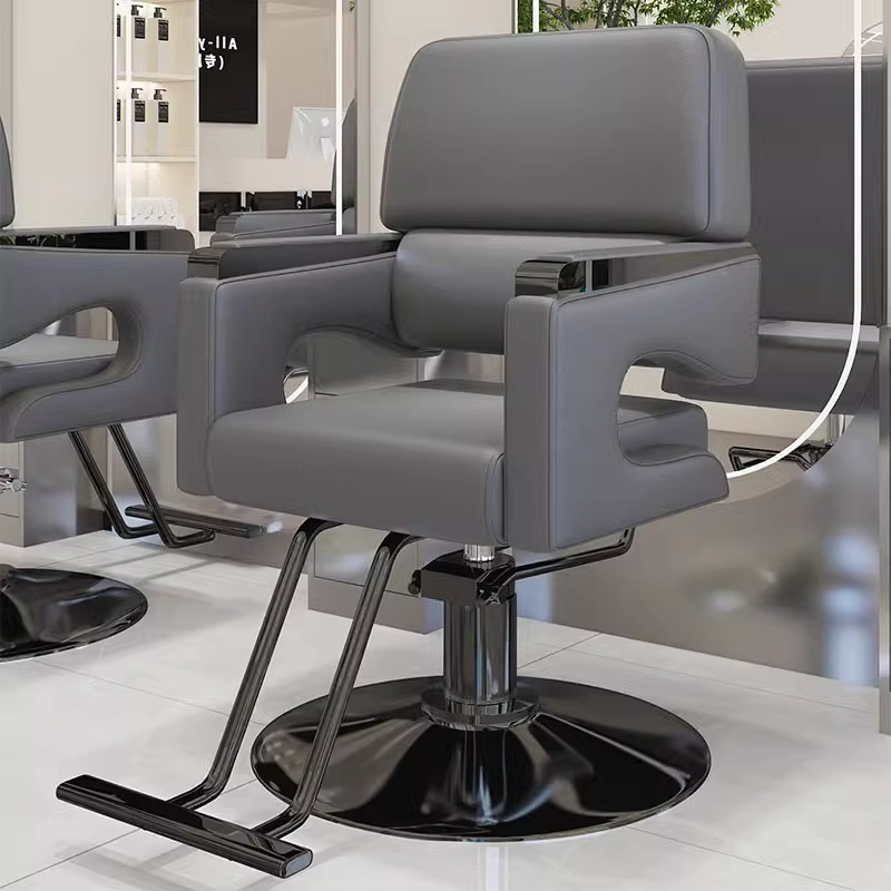 Red famosa nueva silla de peluquería silla de salón de peluquería especial elevación giratoria de moda corte de cabello asiento de permeación image 14