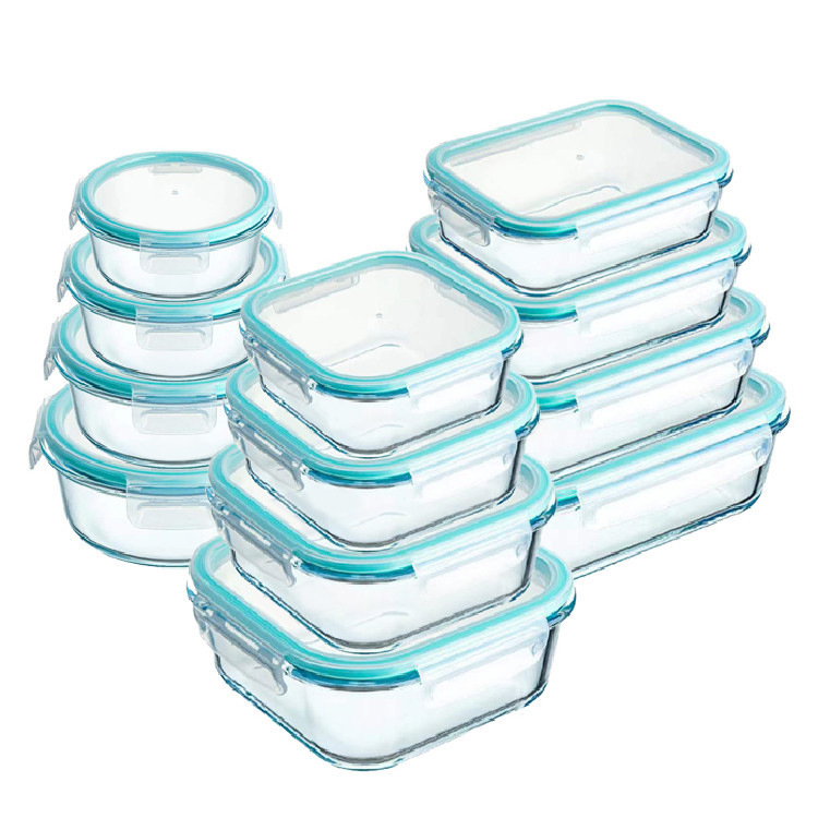 caja de almacenamiento de vidrio de alto silicio de silicio caja de almuerzo tipo compartimiento caja de almuerzo de vidrio caja de almacenamiento de alimentos suplementarios caja de almacenamiento de muestras refrigerador