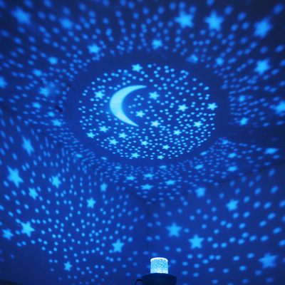 LED星空伊人投影仪七彩小夜灯安睡灯创意礼品地摊货源新奇热卖