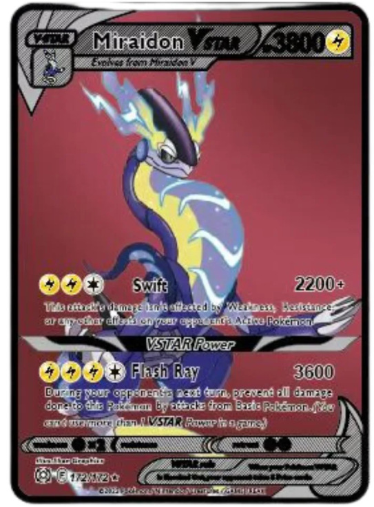Una gran cantidad de puntos Pokémon tarjeta de metal Pokémon Pokémon tarjeta de metal inglesa