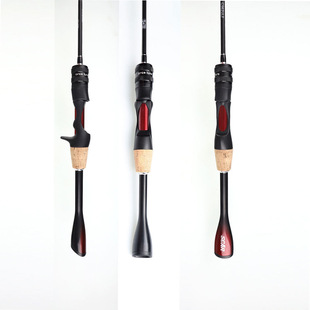 Australian card ultra-light solid carbon horse mouth road Asian rod 1.8 meters UL ultra-soft rod slightly far cast white fishing rod cross-border