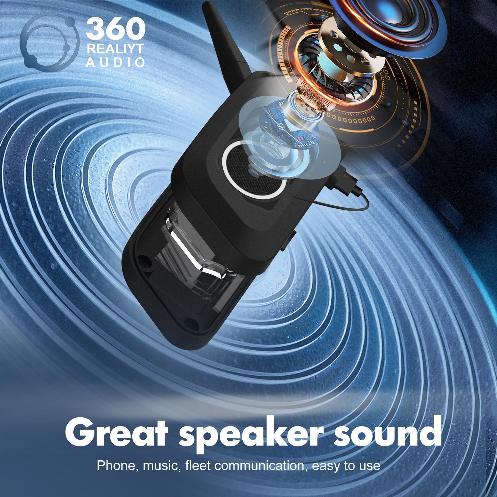 Motorcycle Helmet Bluetooth Headset Bluetooth Intercom Bluetooth Headset Intercom Helmet Intercom Bluetooth Headset V6