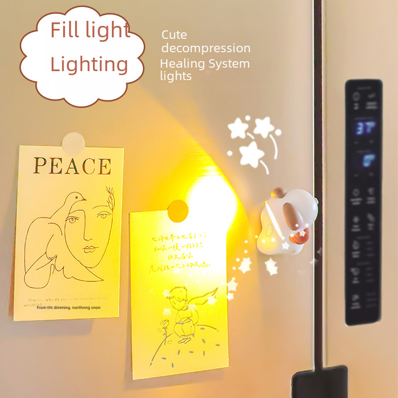 Amazon's new pop-up cartoon night light, creative decorative accent desk lamp bedroom bedside lamp