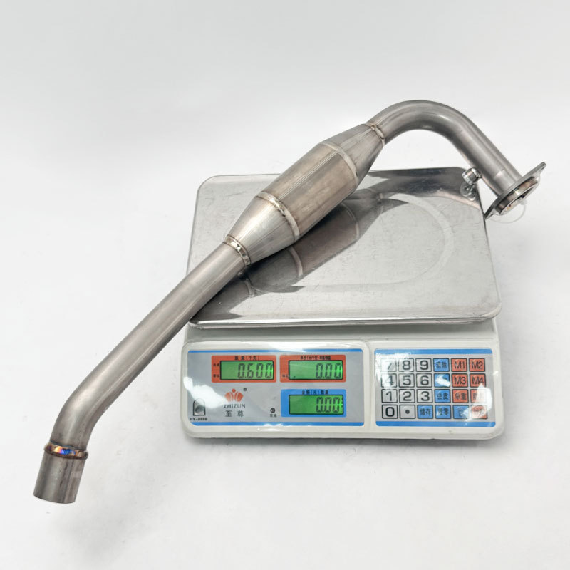 Suitable for Sym Sanyang Adxtg400 Exhaust Pipe Modification, Saber Tiger Adxtg Modified Tail Section and Middle Section Exhaust