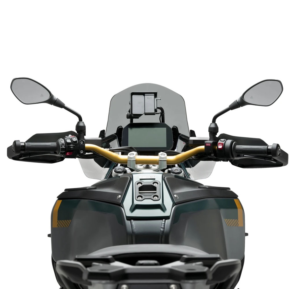 Suitable for Bmw R1300Gs Modified Height-Increasing Windshield, Waterbird 1300Gs Windshield Glass Small Windscreen Front Wind Deflector