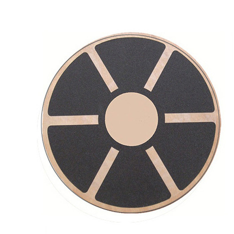 Wooden balance board fitness balance plate children's anti-slip balance trainer balance yoga pedal for adults