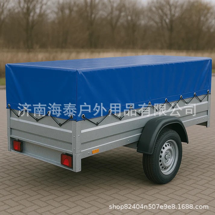跨境可发北美热销平板车罩子pvc拖车罩子防水防雨防尘小推车罩子