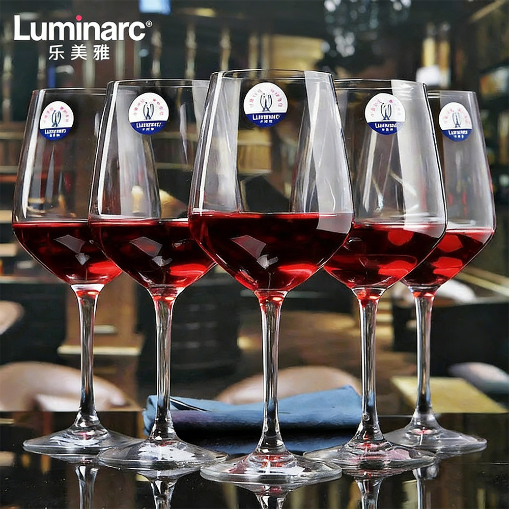 Lumeiya 시리즈 레드 와인 유리 라이트 럭셔리 잔 와인 잔 무연 유리 와인 도매