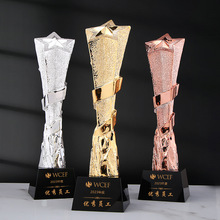 树脂奖杯定制定做创意篮球足球舞蹈音乐比赛儿童水晶奖杯厂家批发