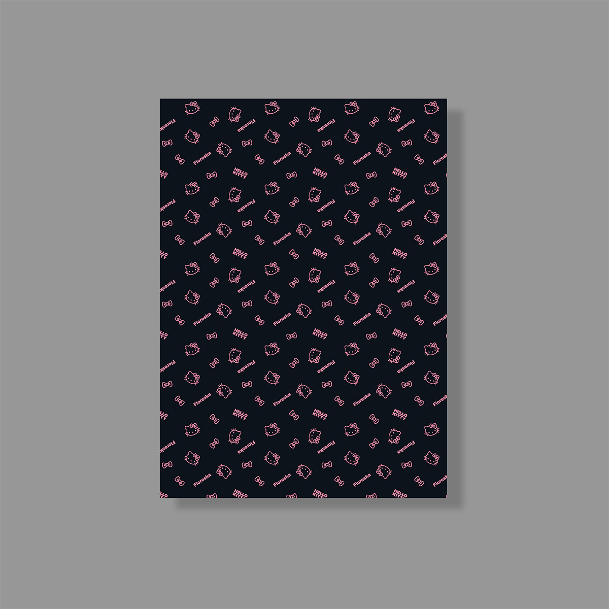 Siete colores cordier Kate Miao engrosado material floral impresión de embalaje floral papel de embalaje floral DIY ramo de flores