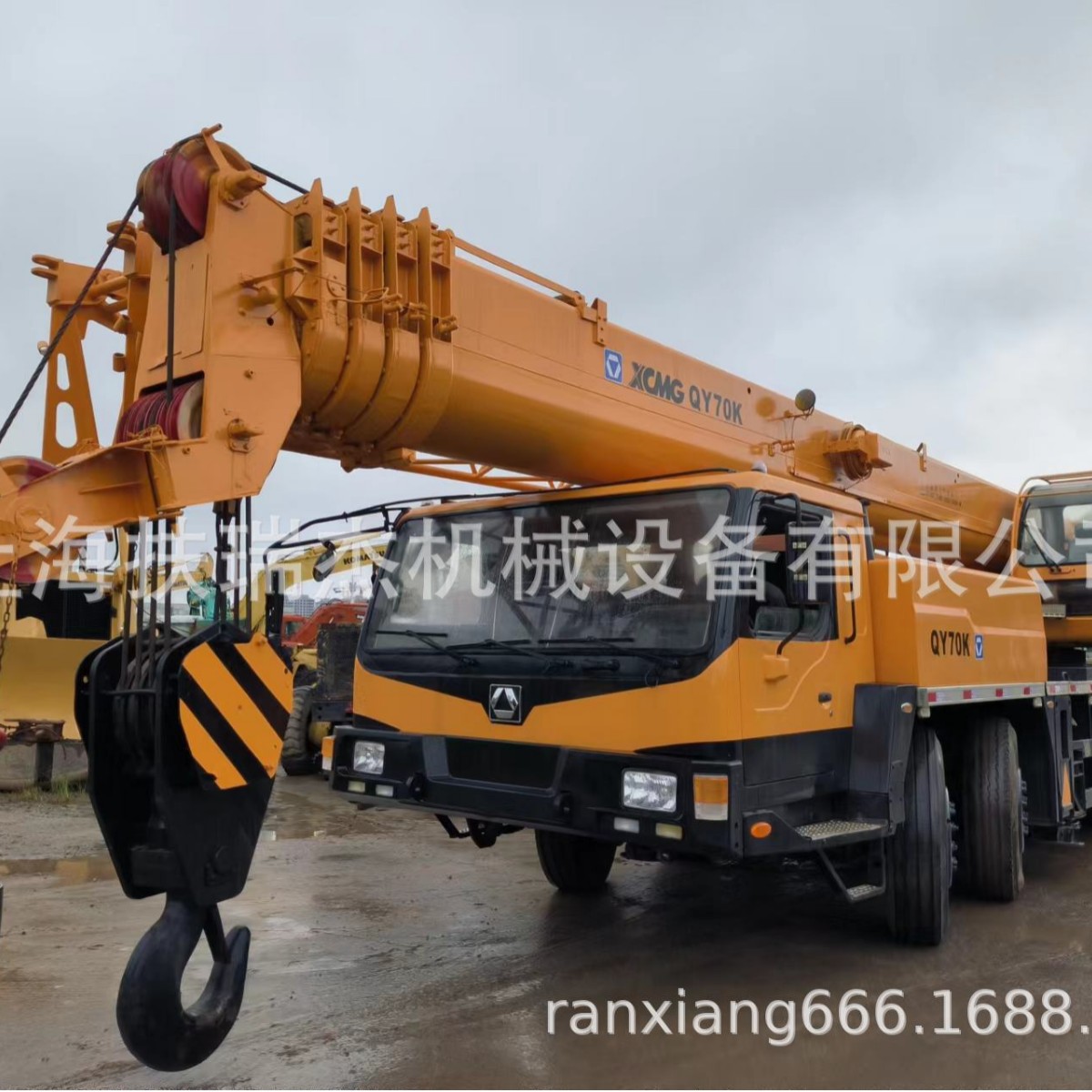 Used QY70K TRUCK CRANE 70吨徐工吊车QY70起重机