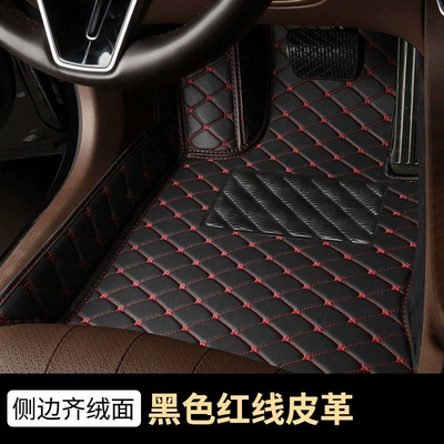 for specific vehicles, Ayaqaltılar (Kovriklər) - huiqi-black-with-red-stitching-single-layer-standard-drivers-side-mega-discount-sale