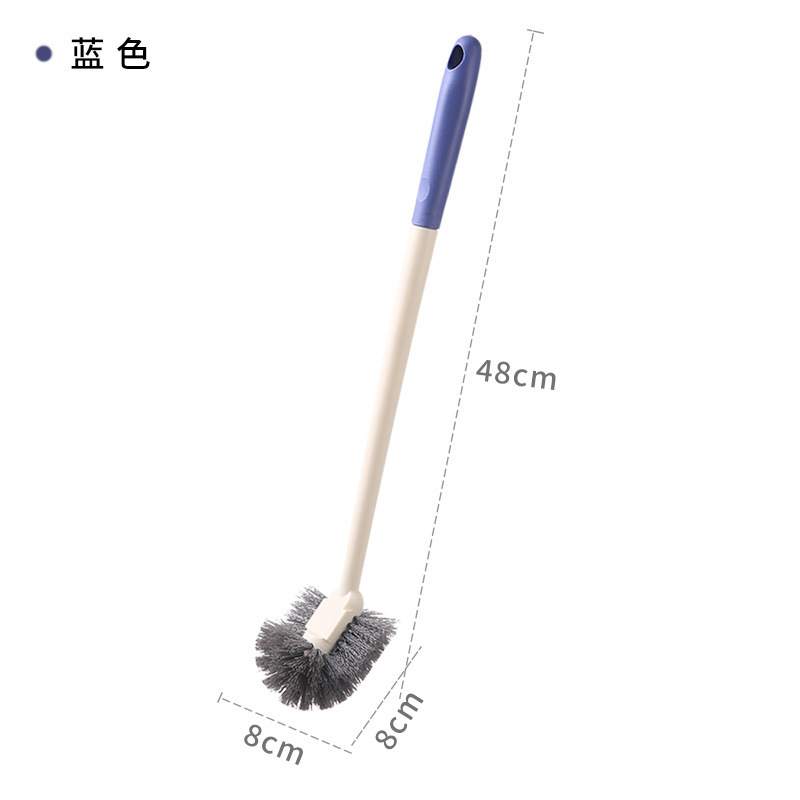 马桶刷家用无死角刷厕所刷子软毛长柄卫生间洁厕刷壁挂|undefined
