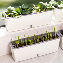 阳台种菜盆蔬菜种植专用箱超窄窗沿边长方形草莓花槽懒人花盆神黎