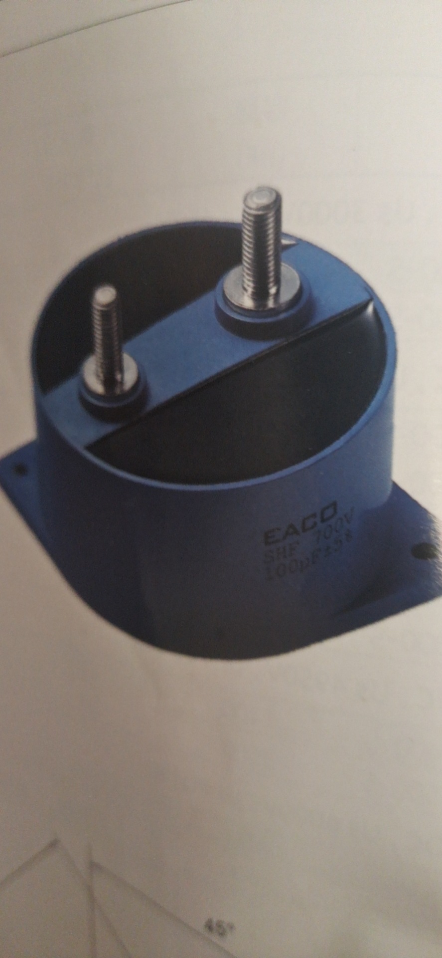 直流链支撑滤波电容SHF-700-100-MB?  700V100uf±10%