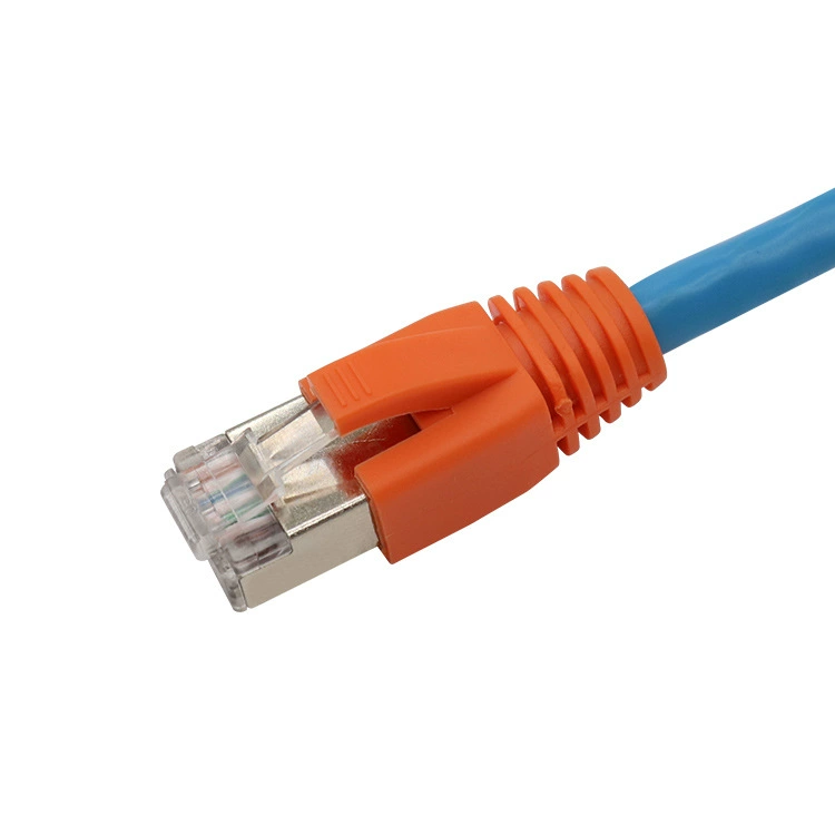 RJ45 сетевой кристалл-коннектор с защитным кожухом, семь цветных кристальных наконечников, защитный чехол из ПВХ, экологичный