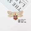 New alloy bee accessories DIY jewelry accessories mobile phone shell beauty stickers, shoes, shoes, bags bag accessories